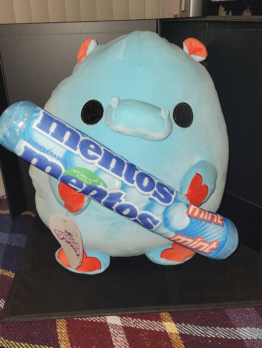 Zuru 14" Snackles (Mentos) Hippo (NWT)